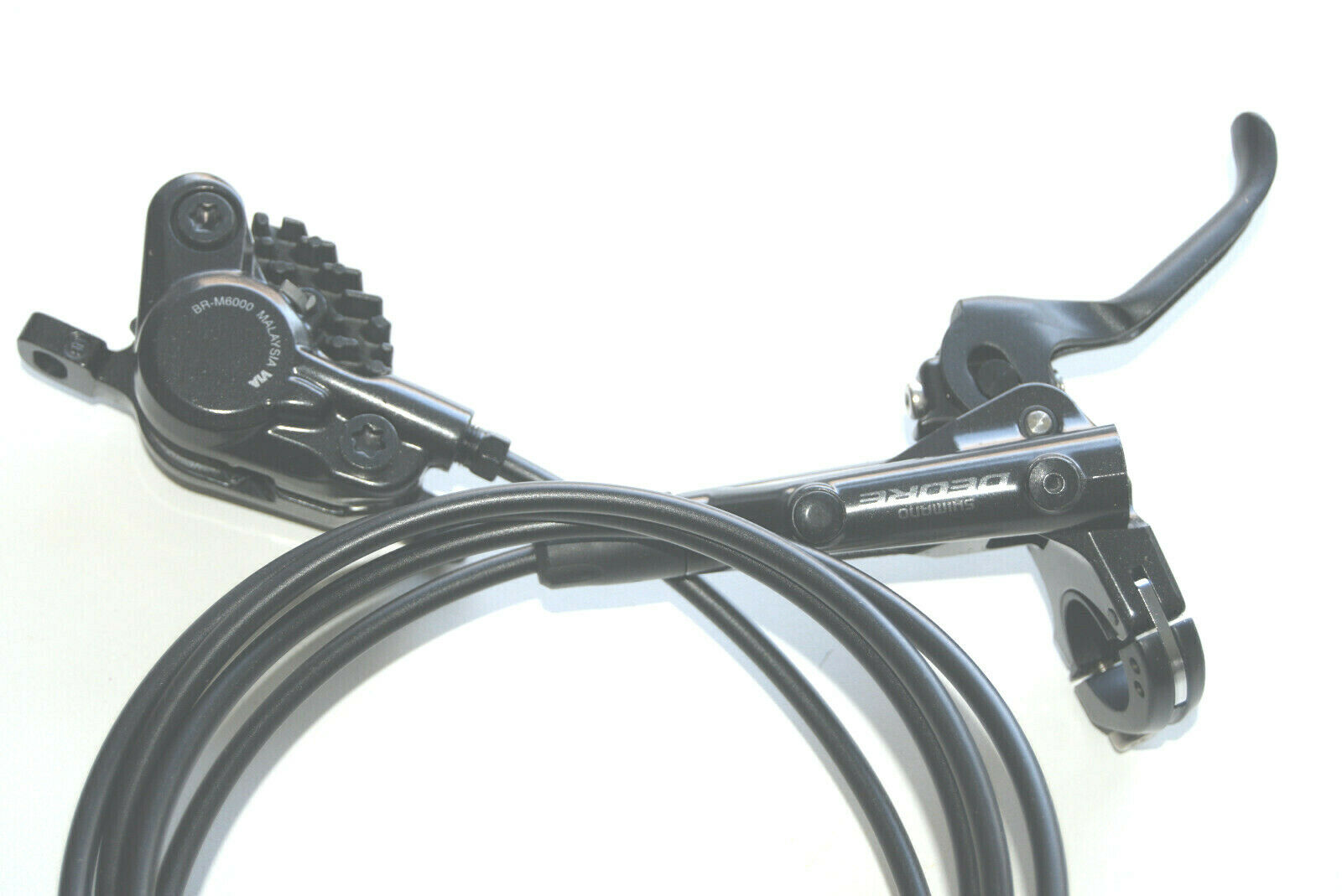 Shimano Deore Bremse BR M6000 HR mit rechtem Hebel BL M6000 1600mm Scheibenbremsen Bremsen Bremsen bikesportparts