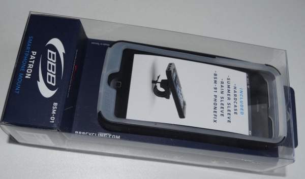 BBB Patron i5 BSM-01 Fahrradhalterung für iPhone 5/5S - schwarz OVP