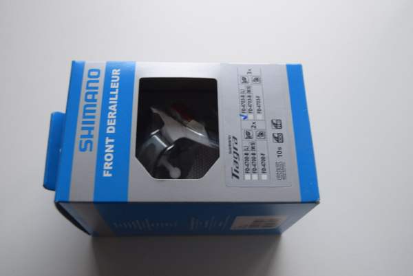 Shimano Tiagra FD-4703BL Umwerfer 3x10-fach grau Schelle
