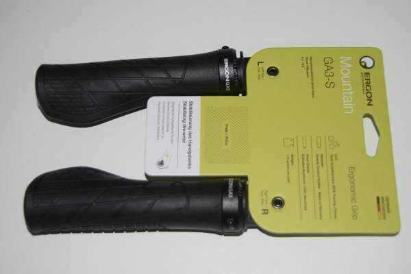 Ergon GA3-S Griffe schwarz OVP