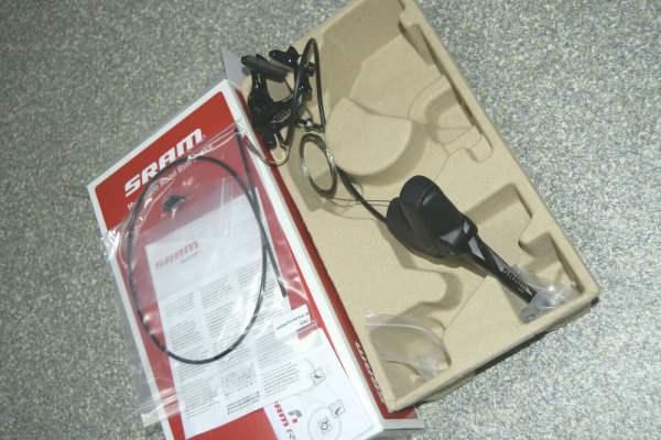 Sram S700 Yaw Schalt-Bremshebel 2-fach Felgenbremse vorne 600mm OVP