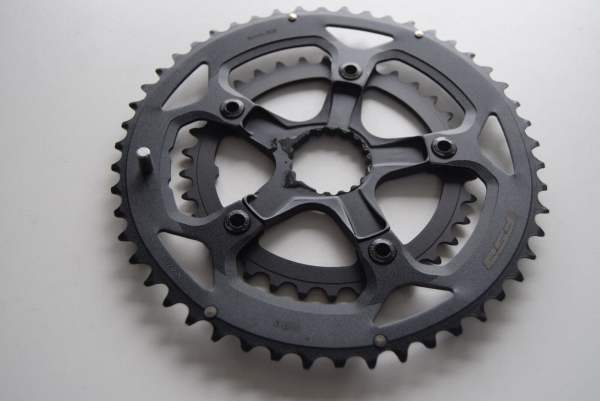 FSA Kettenblätter 50-34 mit Spider Shimano / Sram 2 x 11 fach LK 110mm 5-Loch
