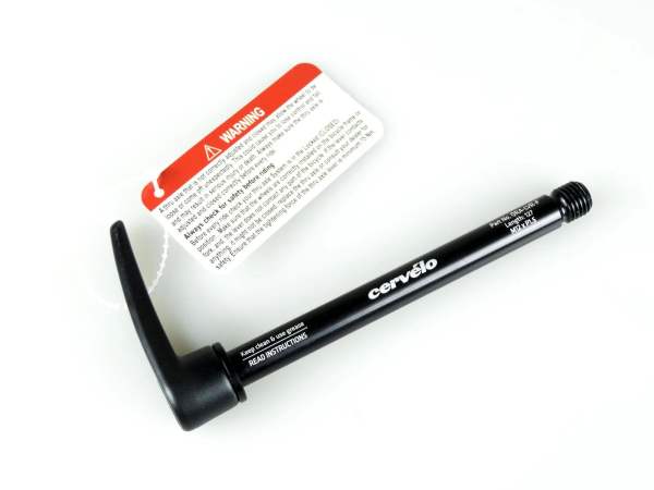 Cervelo Lever Thru Axle Steckachse Hebel 12 x 100mm Vorderrad MTB M12 x P1.5 127mm