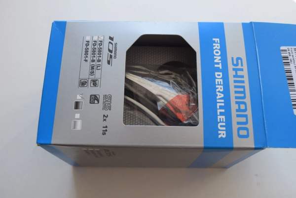 Shimano 105 Umwerfer FD-5801 2fach 34,9mm für 2x11 OVP