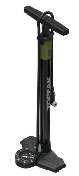 Topeak Joeblow Mountain Ex Standpumpe mit TwinHead Schwarz