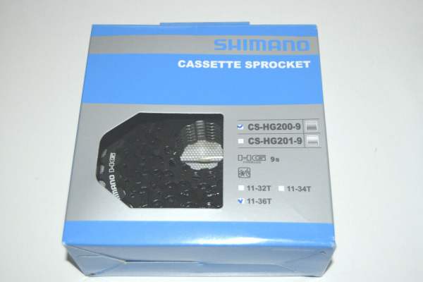 Shimano Altus Kassette CS-HG200-9 11-32 9-fach OVP
