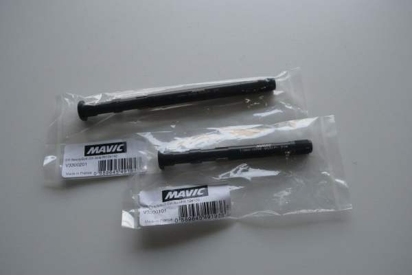 Mavic SR Ready Bolt-On Thru Axle Steckachsenpaar 12 x 142mm + 12 x 100mm VR+HR