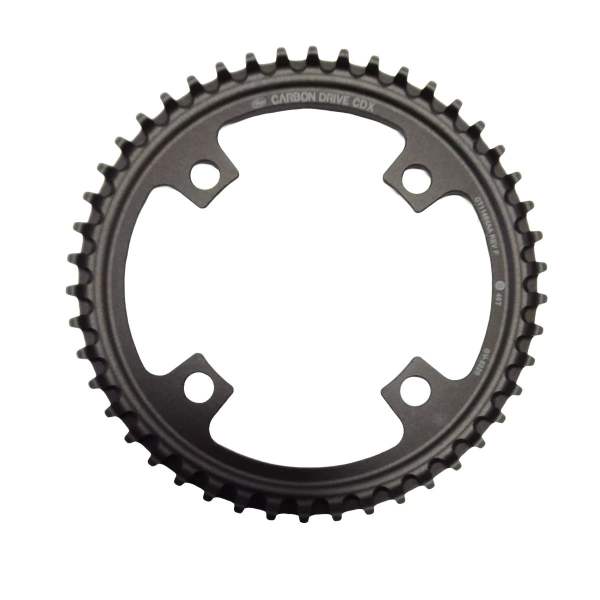 Gates Carbon Drive CDX, 4-Arm, 104mm 46 Zähne, Riemenscheibe vorn