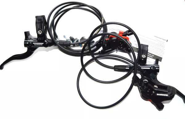 Shimano BR-M4100 / BR-MT420 4-Kolben Scheibenbremsensatz 1700/1000mm