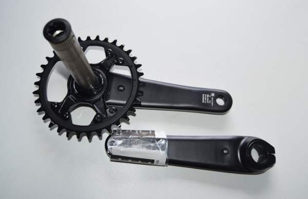 Shimano Deore XT FC-M8100 Kurbelgarnitur – 2x12-fach, 36-26 Zähne, Hollowtech II, Schwarz