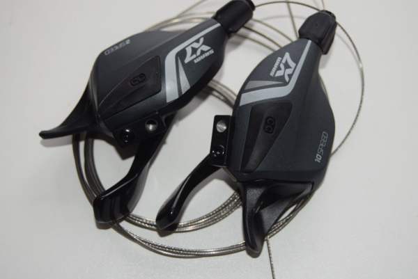 Sram X7 Trigger MTB Schaltgriffpaar 2 x 10 rechts + links ohne Schellen