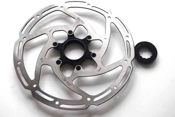 Tektro TR-35 2-teilige Scheibe 2,3mm Dicke - Centerlock 203 mm