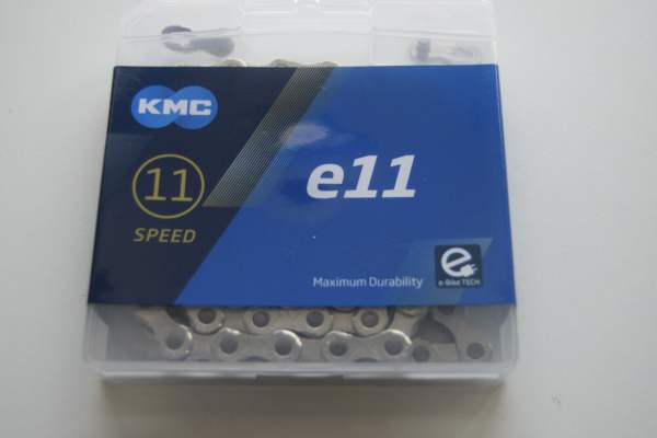 KMC E11 E-Bike Schaltungskette 11-fach silber 122 Glieder OVP