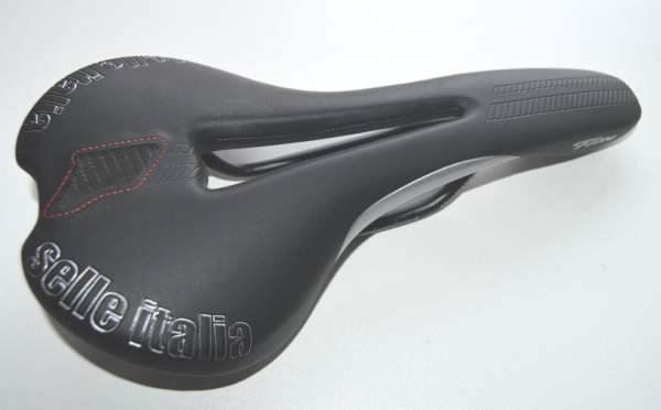 Selle Italia Flite Flow Fahrrad-Sattel Manganese Gestell schwarz-silber