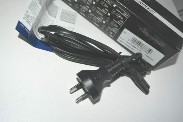 Campagnolo EPS Power Cable Stromkabel f. Ladegerät mit AUS Stecker AC12-CAAUSEPS OVP