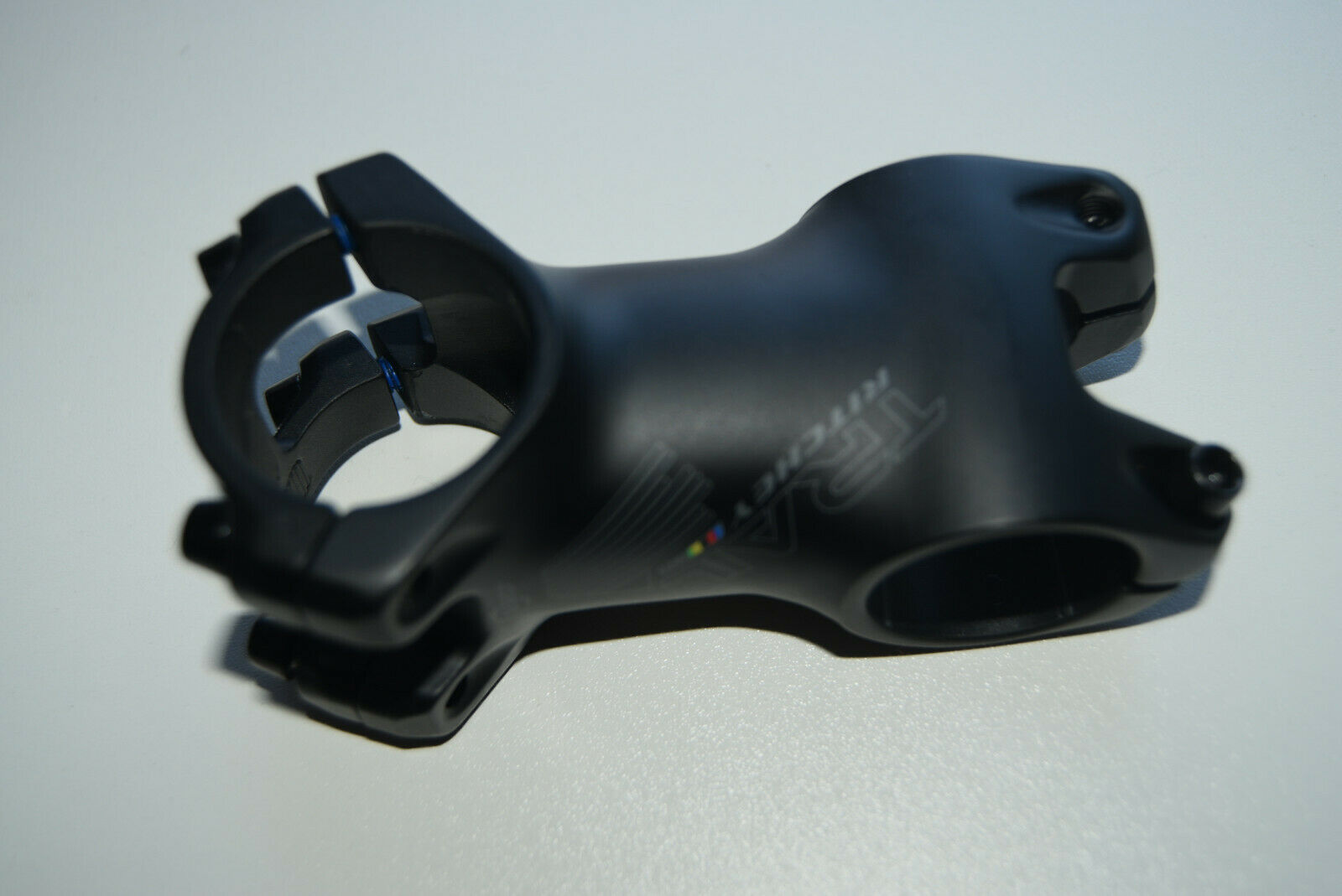Ghost Kalloy Aluminium Vorbau AS-029 80mm schwarz Logo weiß