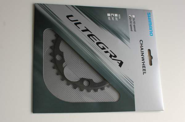 Shimano Ultegra Compact Kettenblatt 34 Z für FC-6750 G glossy grey