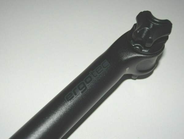 Ergotec Viper Sattelstütze Ø27.2mm x 400mm 0mm Offset - schwarz