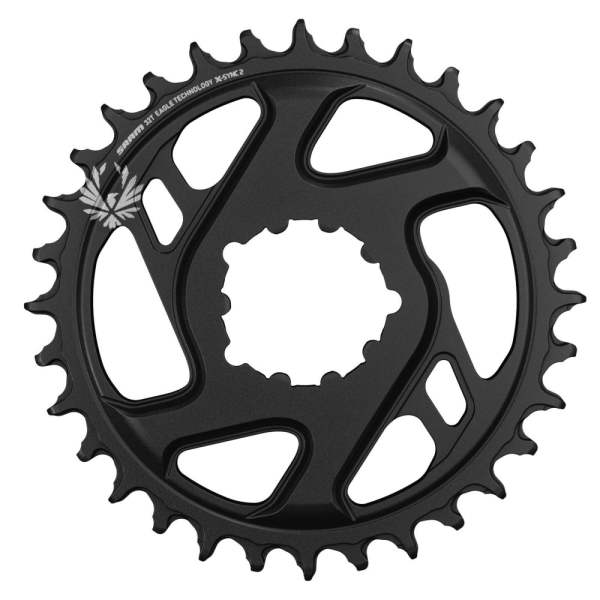 Sram Kettenblatt X-Sync Eagle CF 30 Zähne 6mm Offset