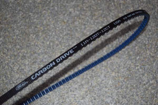 Cinghia Gates CDX Carbon Drive 143 Denti Center Track – Nuova