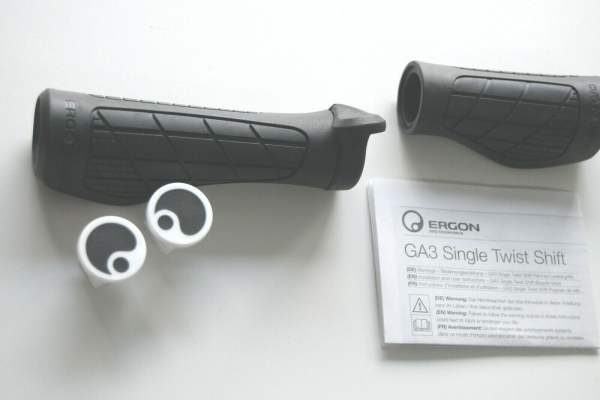 Ergon GA3-L Griffe single twist shift Drehgriffaufnahme rechts