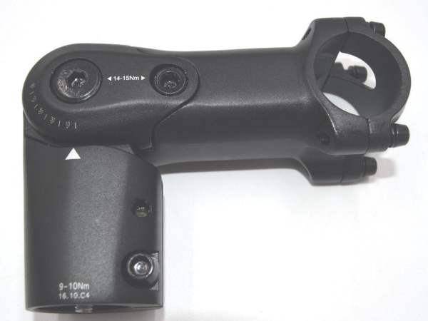 Satori Up2+ Vorbau verstellbar 31,8mm Lenkerklemmung 1 1/8 Zoll Schaft 408g 90mm