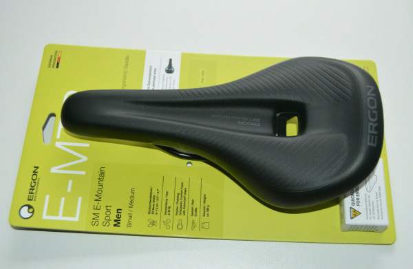 Ergon SM E-Mountain Sport Men S/M stealth Sattel