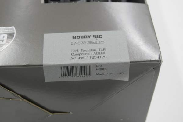 Schwalbe Nobby Nic ADDIX Performance TwinSkin TLR 29 x 2,25 MTB-Faltreifen OVP
