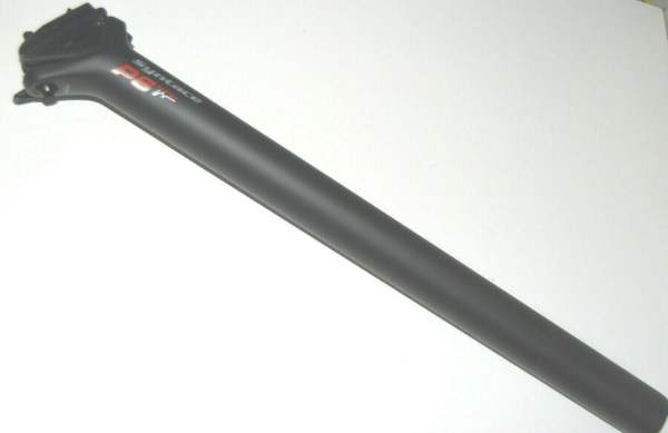 Syntace P6 Carbon HiFlex Sattelstütze matt 31,6mm 400mm schwarze Schrauben
