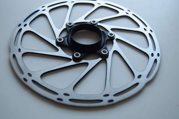 SRAM Centerline Round Edges Bremsscheibe Centerlock Aufnahme 180mm ohne Lockring