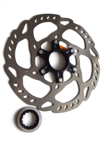 Shimano SLX SM-RT70 Bremsscheibe inkl. Lockring mit interner Verzahnung 203mm