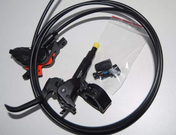 Shimano Deore M6120 4-Kolben Scheibenbremse RECHTS BL-M6100 / BR-M6120 1700mm