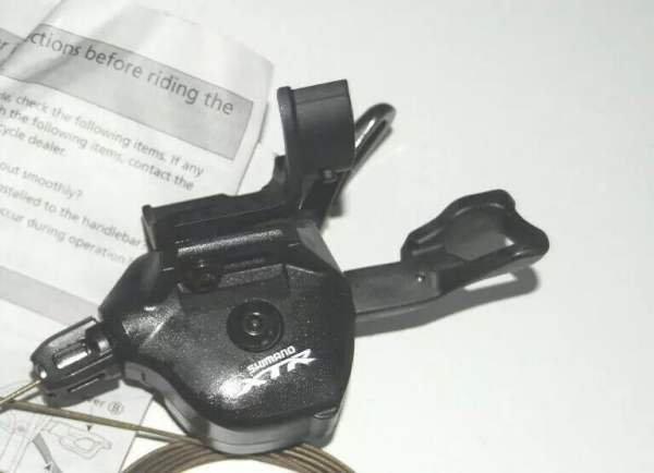 Shimano XTR SL-M9000-I Rapidfire Plus Schalthebel linke Seite 2/3 fach I-Spec II